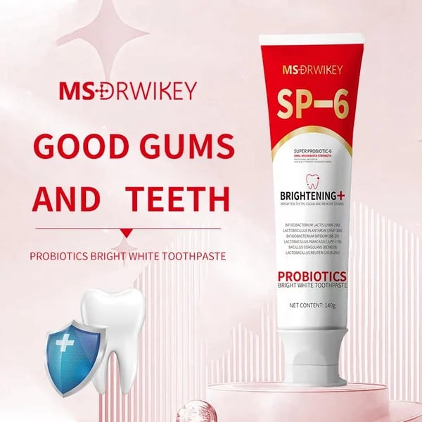 ⏰Super Probiotic-6 Toothpaste with 6 Probiotics oalance Oral microbiota strength