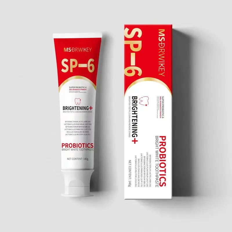 ⏰Super Probiotic-6 Toothpaste with 6 Probiotics oalance Oral microbiota strength